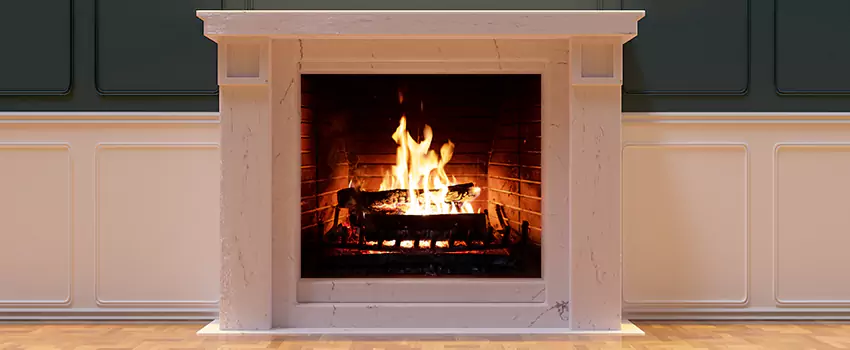 Decorative Electric Fireplace Installation in Palm Bay, Florida