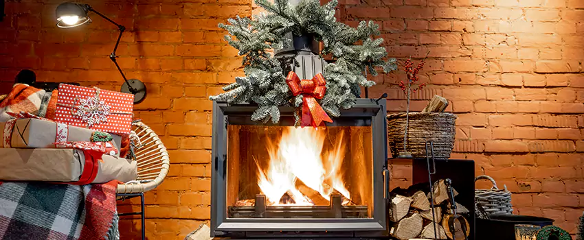 Travis Industries Linear Gas Fireplace Installation in Palm Bay, Florida