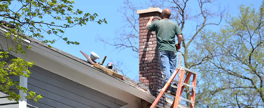 Vinyl and PVC Chimney Flashing Installation in Palm Bay, FL